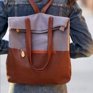 Canopy Verde convertible vegan tote/backpack